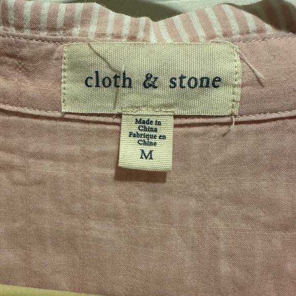Cloth & stone half sleeve button up - Picture 2 of 3
